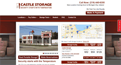 Desktop Screenshot of mycastlestorage.com